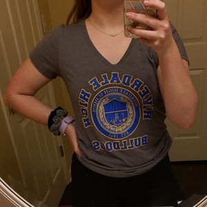 Riverdale v neck tshirt